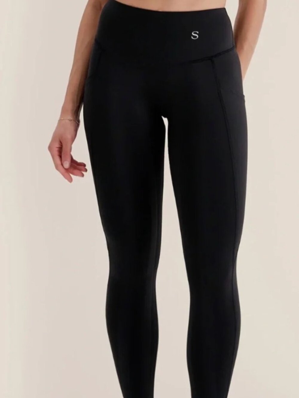 🖤 NIB Skinnify Resistance Band Leggings | Black | 4XL | Built-In Resistance
